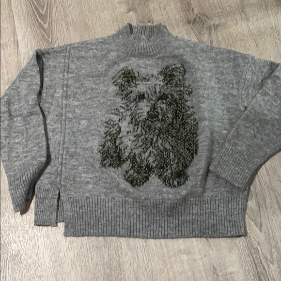 Anthropologie Sweaters - Anthropologie Moth Animal Face Sweater